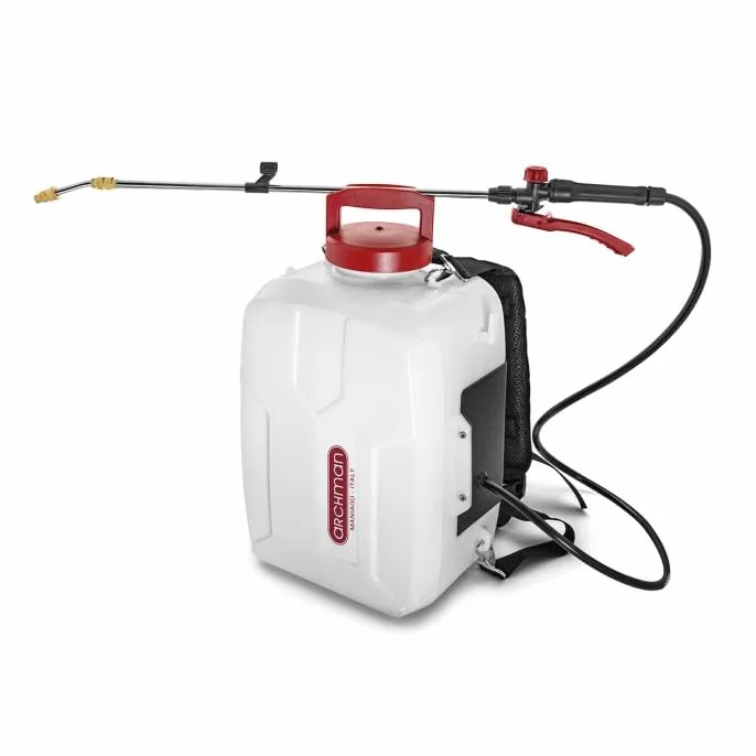 POMPA IRRORATRICE ARCHMAN 12LT A BATTERIA A LITIO ESTRAIBILE 4.0 AH 21V A SPALLA NOVITA' ULTRA LEGGERA E POTENTE