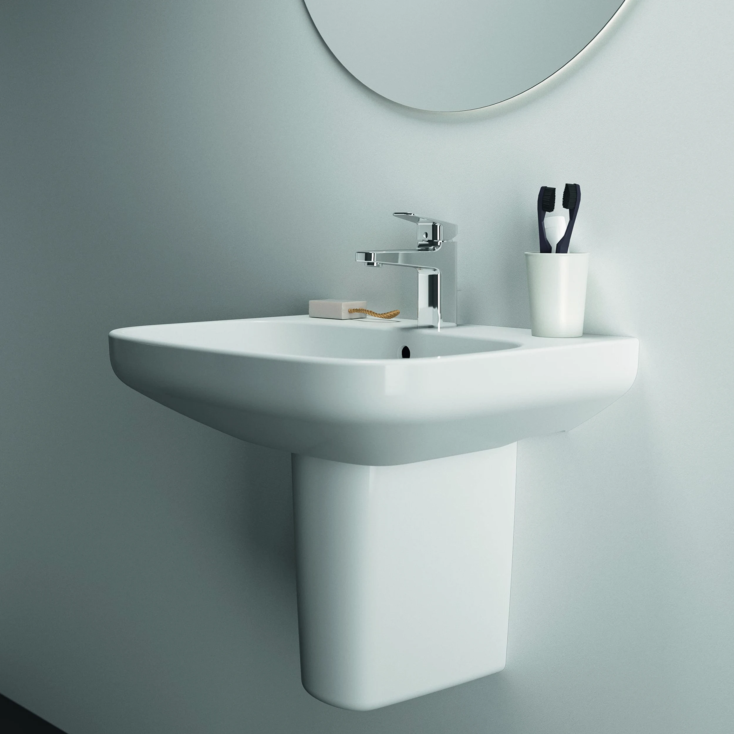 Ideal Standard I.Life A Lavabo da 600mm monoforo - Bianco