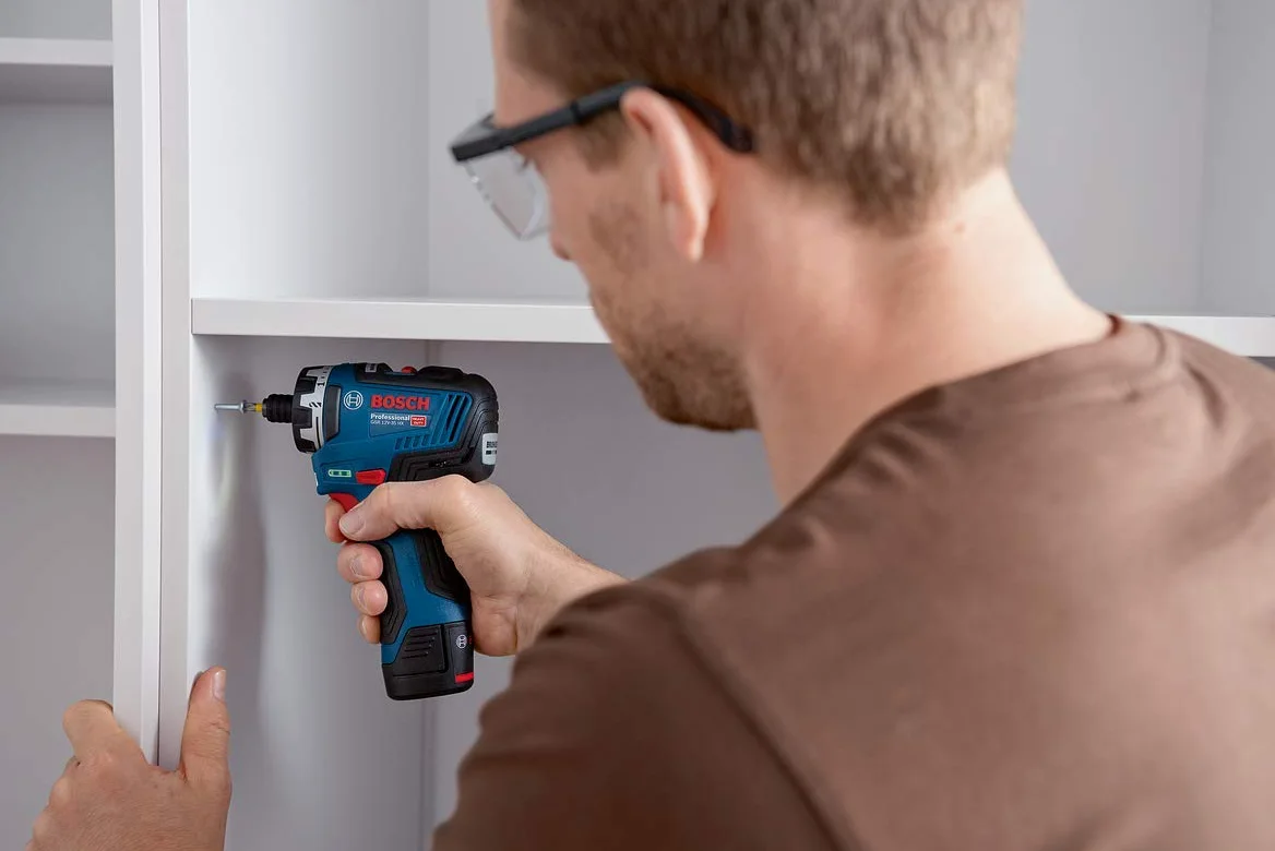 Bosch Professional 12V System Trapano-avvitatore a Batteria GSR 12V-35 HX, Include 2 Batterie da 3.0 Ah, Caricabatteria GAL 12V-40, in L-BOXX