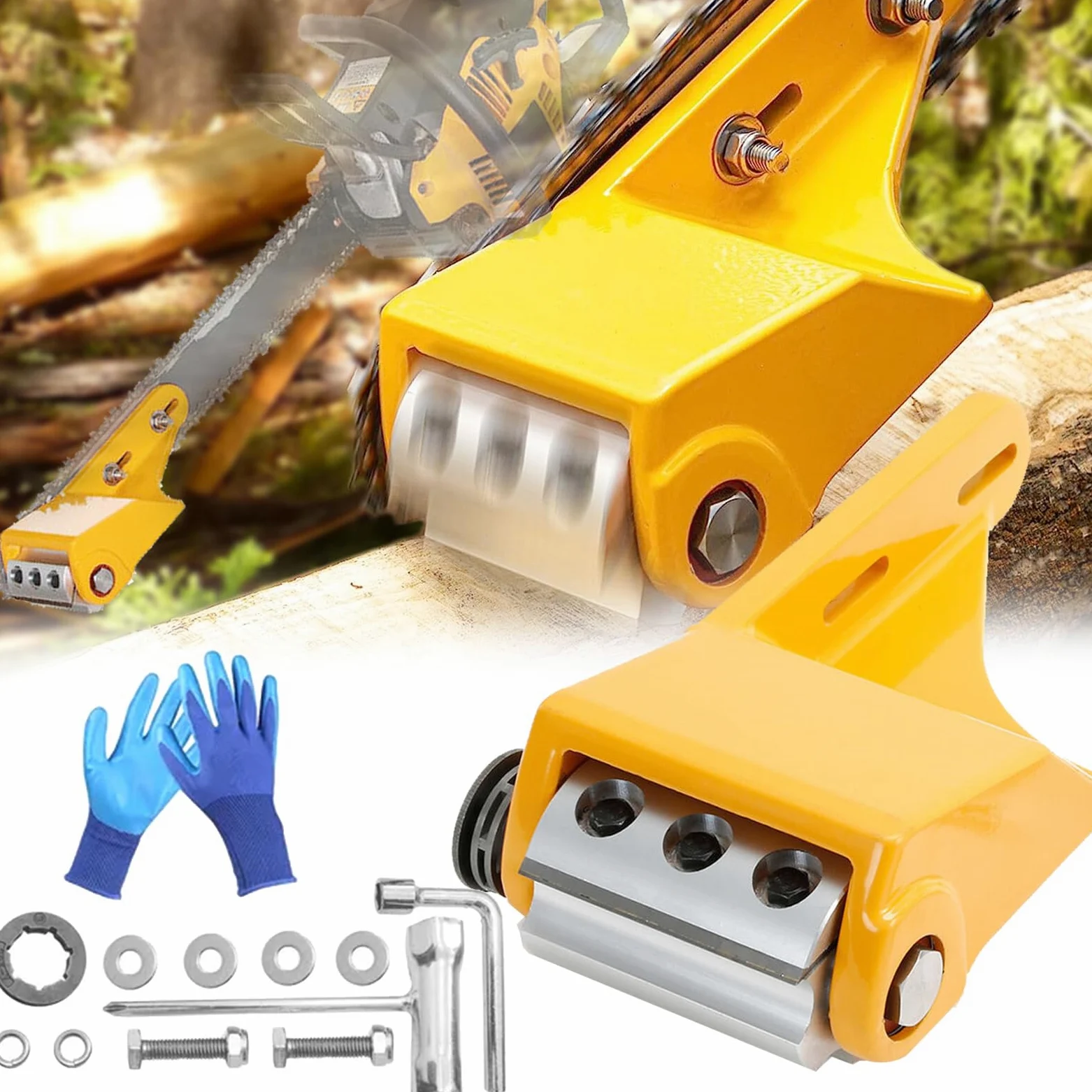 Pela-Legno, Utensile Per Scortecciare Tronchi Con 4 Lame Allungate Per Costruttori Di Legno Accessorio Per Motosega Per Scortecciare Legno Utensile Per Scortecciare Legno Accessori Per Motoseghe