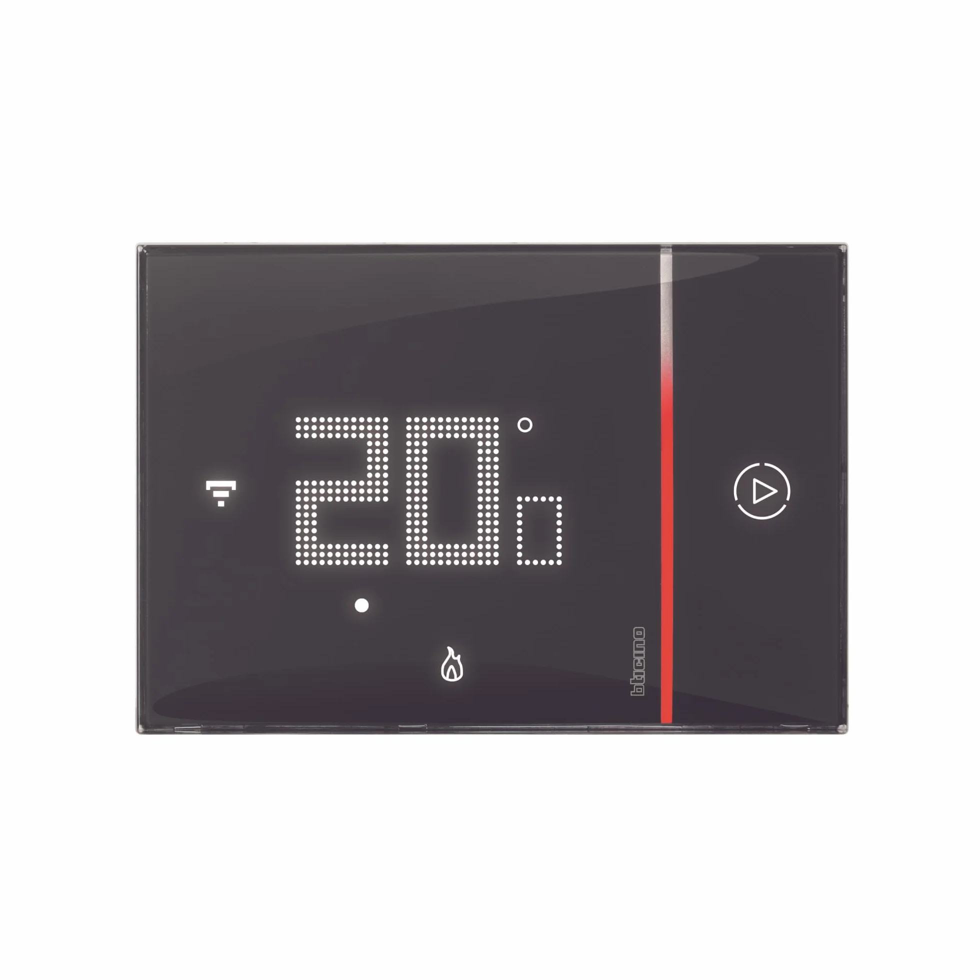 Bticino Termostato WiFi intelligente Smarther2 with Netatmo XG8002, Incasso, Nero - versione professionale