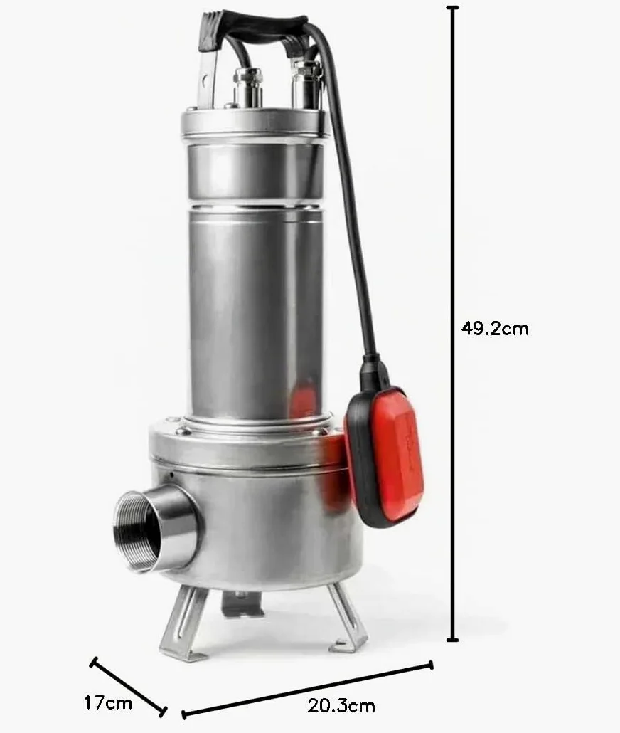 DAB FEKA VS 750 M-A Pompa centrifuga sommergibile in acciaio inox con galleggiante per drenaggio delle acque reflue 0,75 kW / 1 HP monofase