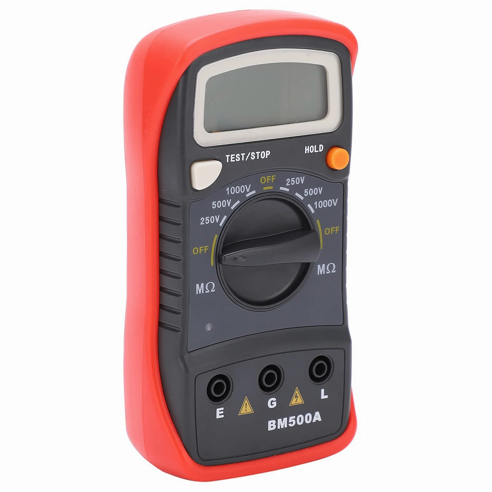 Tester di resistenza, misuratore di resistenza di isolamento digitale LCD BM500A 1000V Megohm Meter