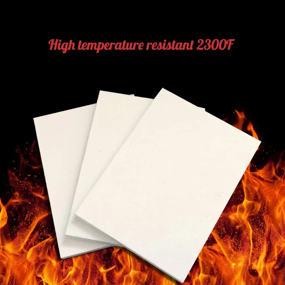 Pannello in fibra ceramica, Pannello isolante in fibra ceramica 2300°F 600x400x(10-50) mm(600 * 400 * 40mm)