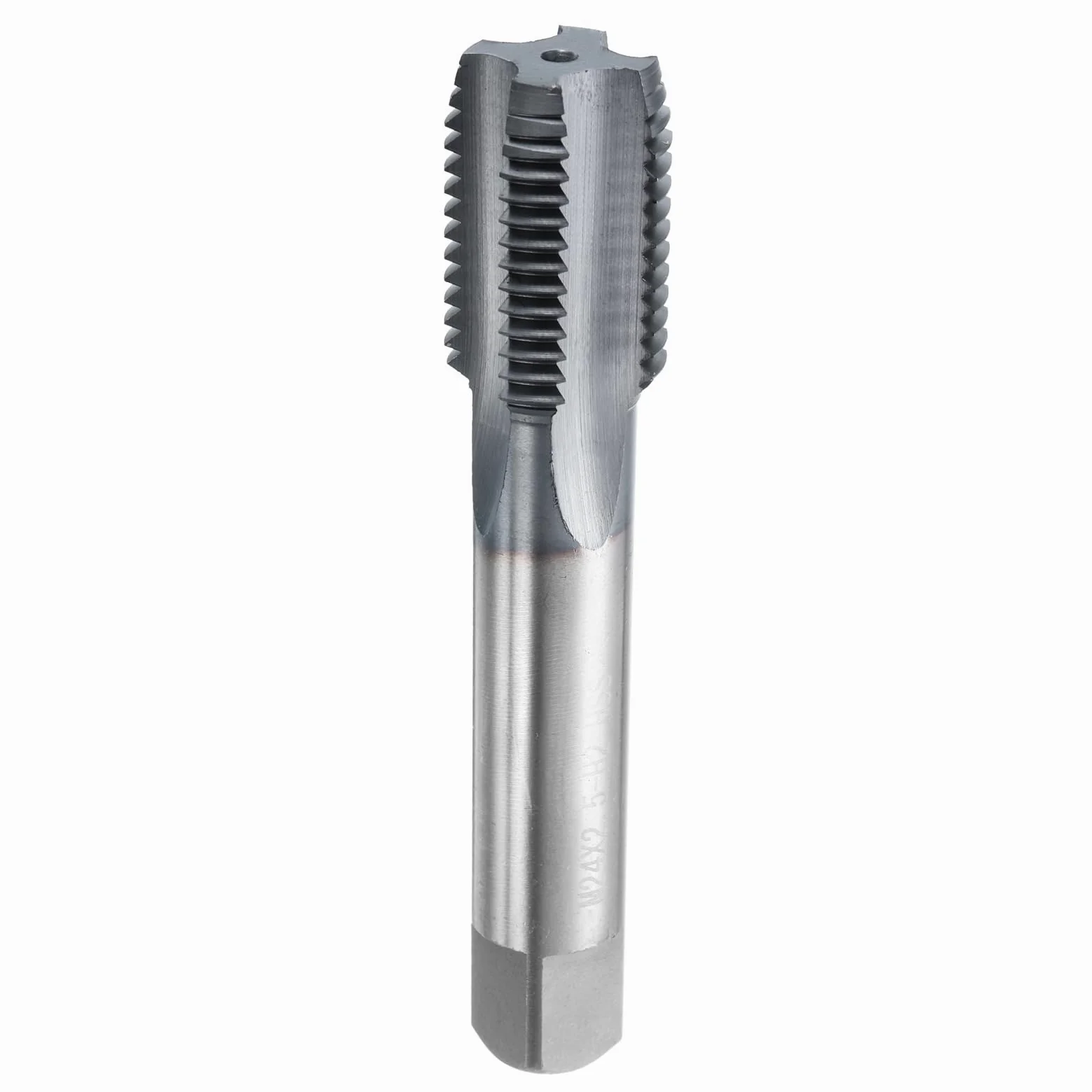QUARKZMAN Maschietto Metrico M24x2.5 Filettatura 6542 Acciaio Rapido Al Cobalto Rivestito TiCN Maschietto A Spina Destrorso Scanalature Diritte Utensile Per Filettatura A Mano