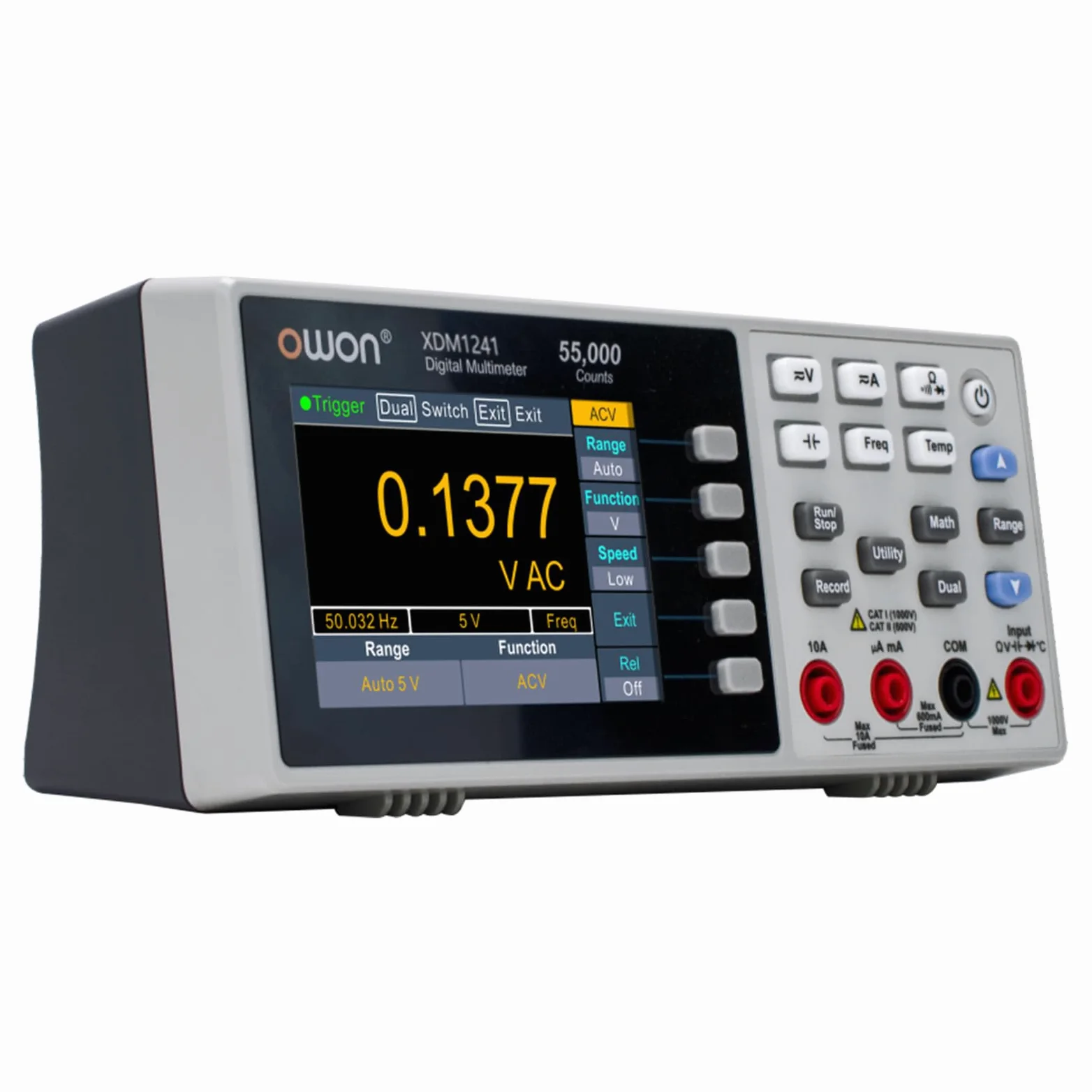 OWON XDM1241 Multimetro da tavolo con batterie ricaricabili True RMS High Accuracy Universale Desktop Multimetro
