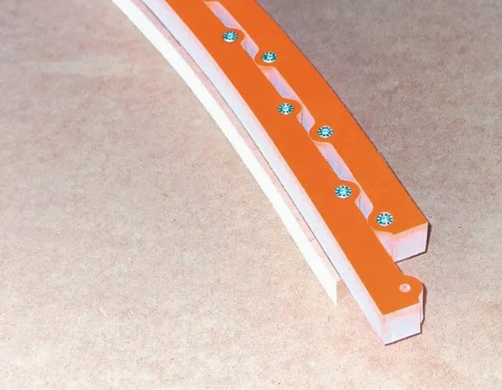 CMT TMP-1000 DIMA FLESSIBILE ARANCIO DA 18X18X1000mm X FRESATURA SAGOMATA