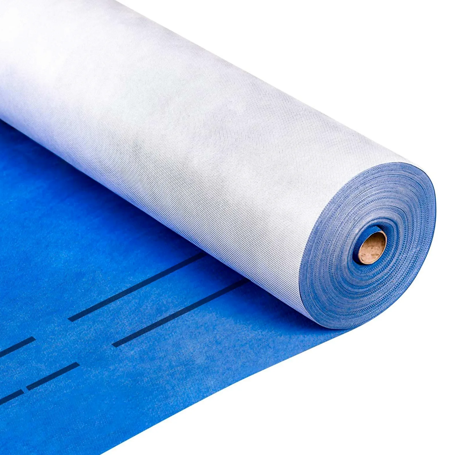 HAUSA Titanium HU200 - Membrana sottotetto, 200 g/m², 75 m² (1,5 m x 50 m), altamente permeabile, impermeabile, resistente alle intemperie e all'invecchiamento, antistrappo, senza strisce adesive