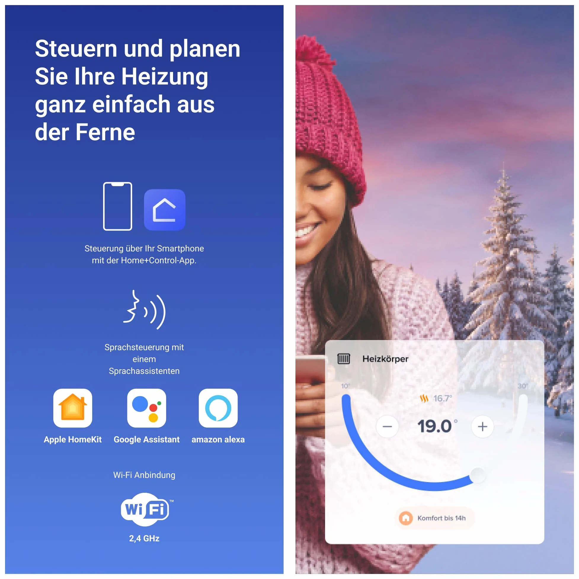 Bticino Termostato WiFi intelligente Smarther2 with Netatmo XG8002, Incasso, Nero - versione professionale