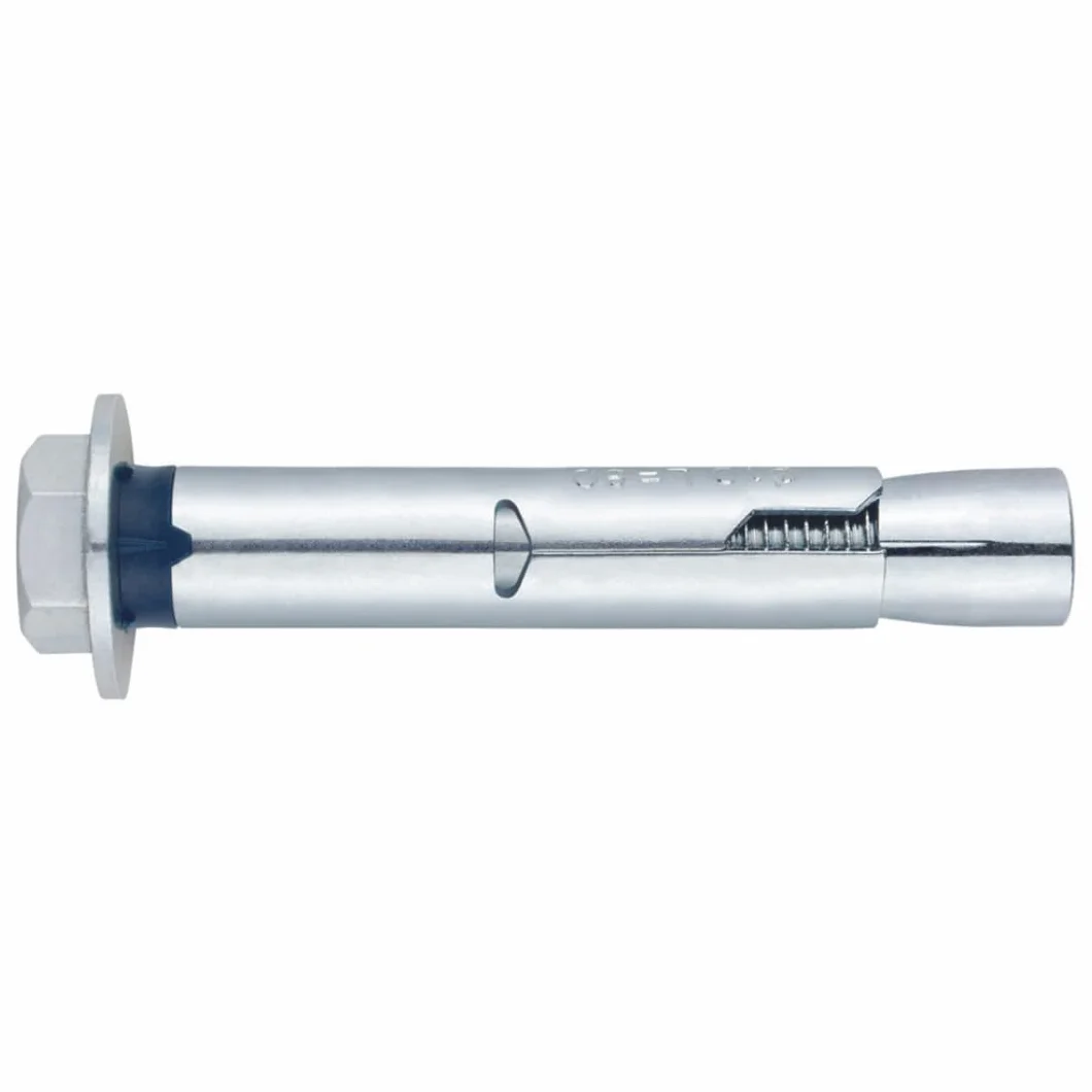 INDEX Fixing Systems CH-TO-Set di 100 ancoraggi antigiro per le cariche elevate, rivestimento zincato, Vite autoperforante a 6,8 mm, ACHT10L