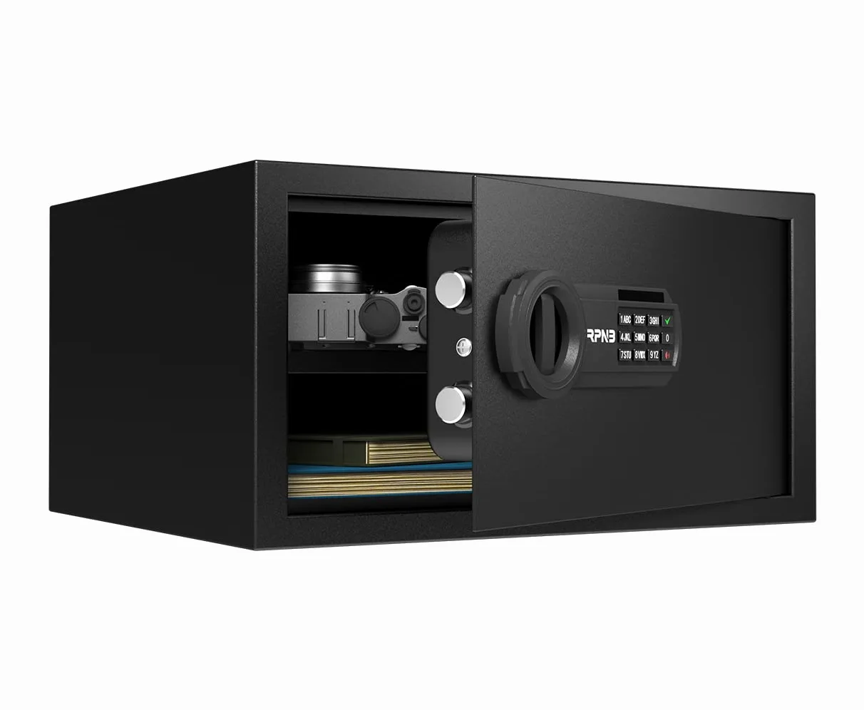 RPNB Deluxe Cessato di Sicurezza e Serratura, Salvadanaio, Cassaforte a tastiera numerica, perfetto per Ufficio a casa, Hotel, Gioielli Commerciali, Pistola, deposito di contanti. 28L