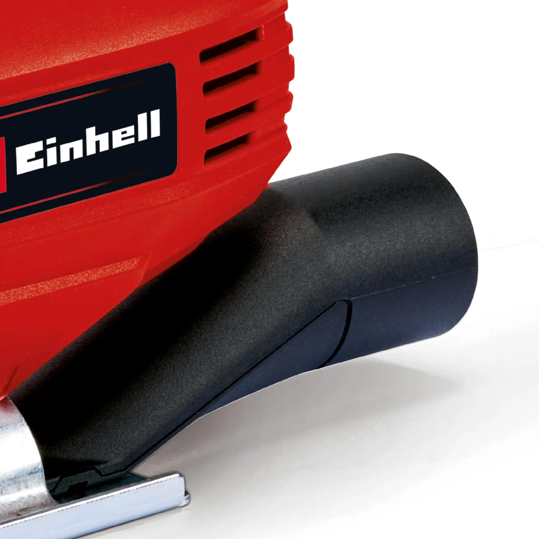 Einhell TC-JS 85 Seghetto alternativo (tensione 200-240 V, 620 W, oscillazioni al min. 800-3000, max taglio legno 85 mm, max taglio plastica 12 mm, max taglio metallo 8 mm, movimento pendolare 4 posizioni, cambio lama manuale, incl. Lama, valigetta)