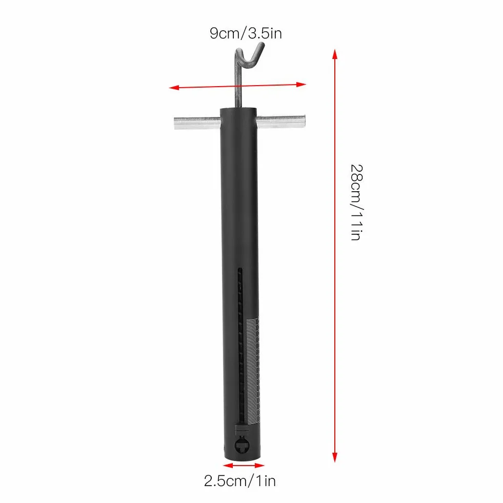 Bilancia Per Arco, Portatile Tiro Con L'Arco Da Appendere Ricurvo Dinamometro Digitale In Lega di Alluminio Potenza Precisa Impieghi Gravosi 15 a 100 Libbre Caccia Con Arco Compound Tune Scale Peak