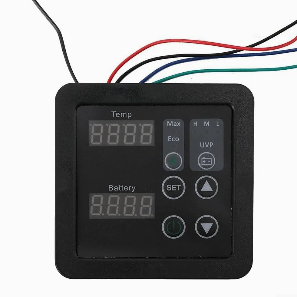 BD25HC Compressore Frigorifero DC | 12-24V con controllo solare della temperatura | Raffreddato ad aria per la refrigerazione automobilistica e nautica | Unità di raffreddamento efficiente