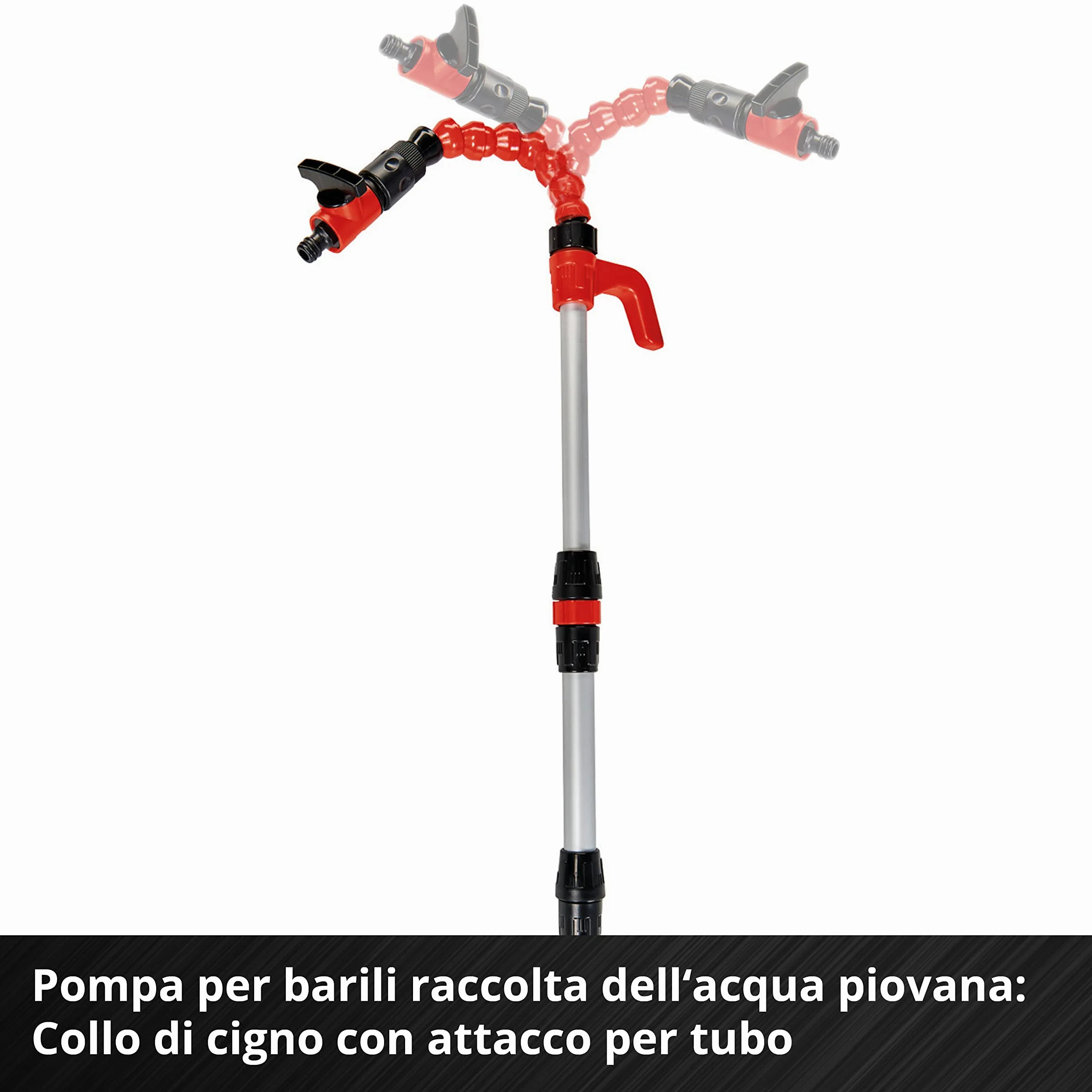 Einhell GE-PP 18 RB Li - Solo Pompa a immersione acqua piovana (18V, prevalenza 20 m, portata 3000 L/h, profondità max 4 m, senza batteria e caricabatteria)