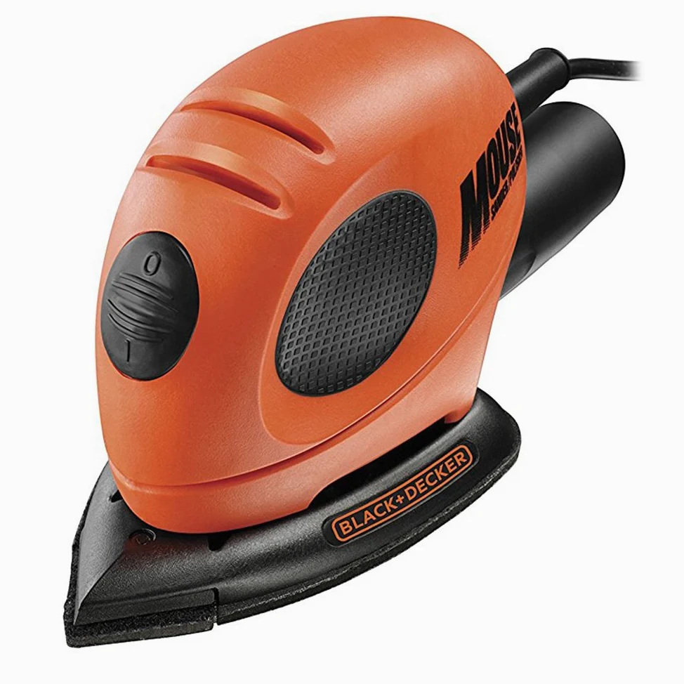 Black+Decker KA161BC-QS - Levigatrice per mouse 55 W, con borsa e 15 accessori