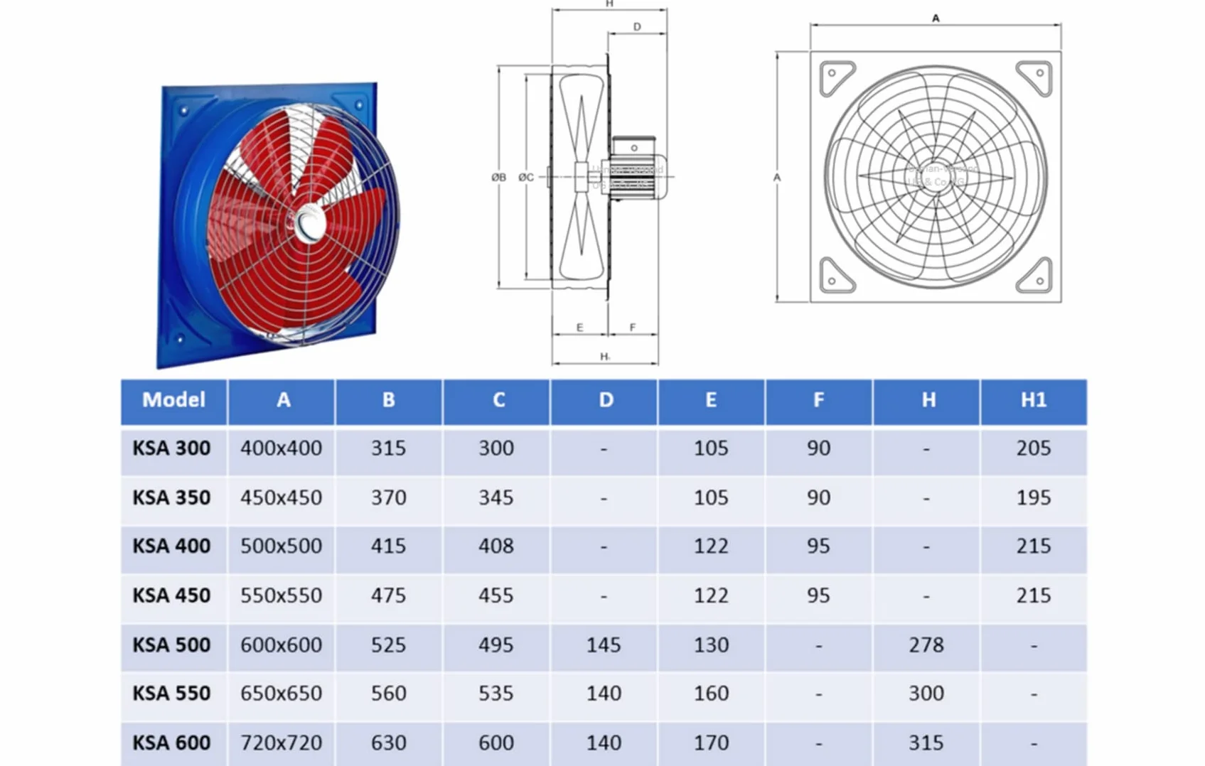 400mm Industriale Ventilatore da parete 4500 m³/h assiale aspiratori ventilazione axiale ventola estrattore Aspiratore elicoidale elicoidali