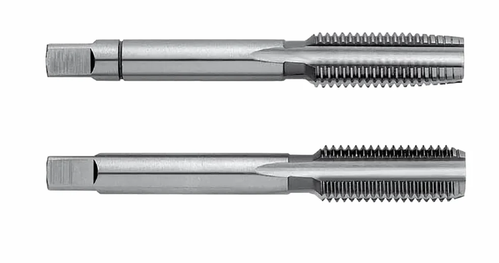 KS Tools 998.0400 - Set di 2 maschi per filettare a mano, passo gas Ø 1/8"