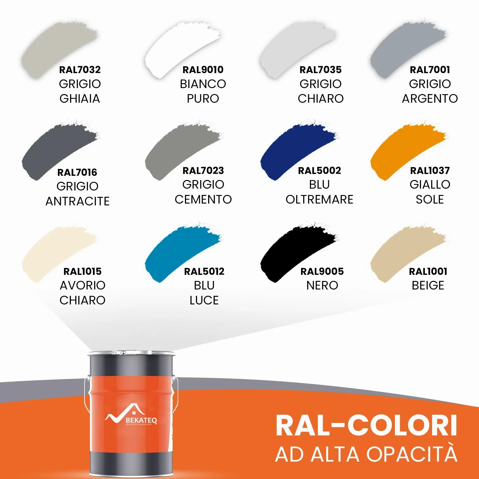 BEKATEQ 2C Resina epossidica 5kg Giallo sole I Pittura per pavimenti industriali, garage, officine I Vernice per calcestruzzo a basso odore, rivestimento per pavimenti interni e esterni BE-702