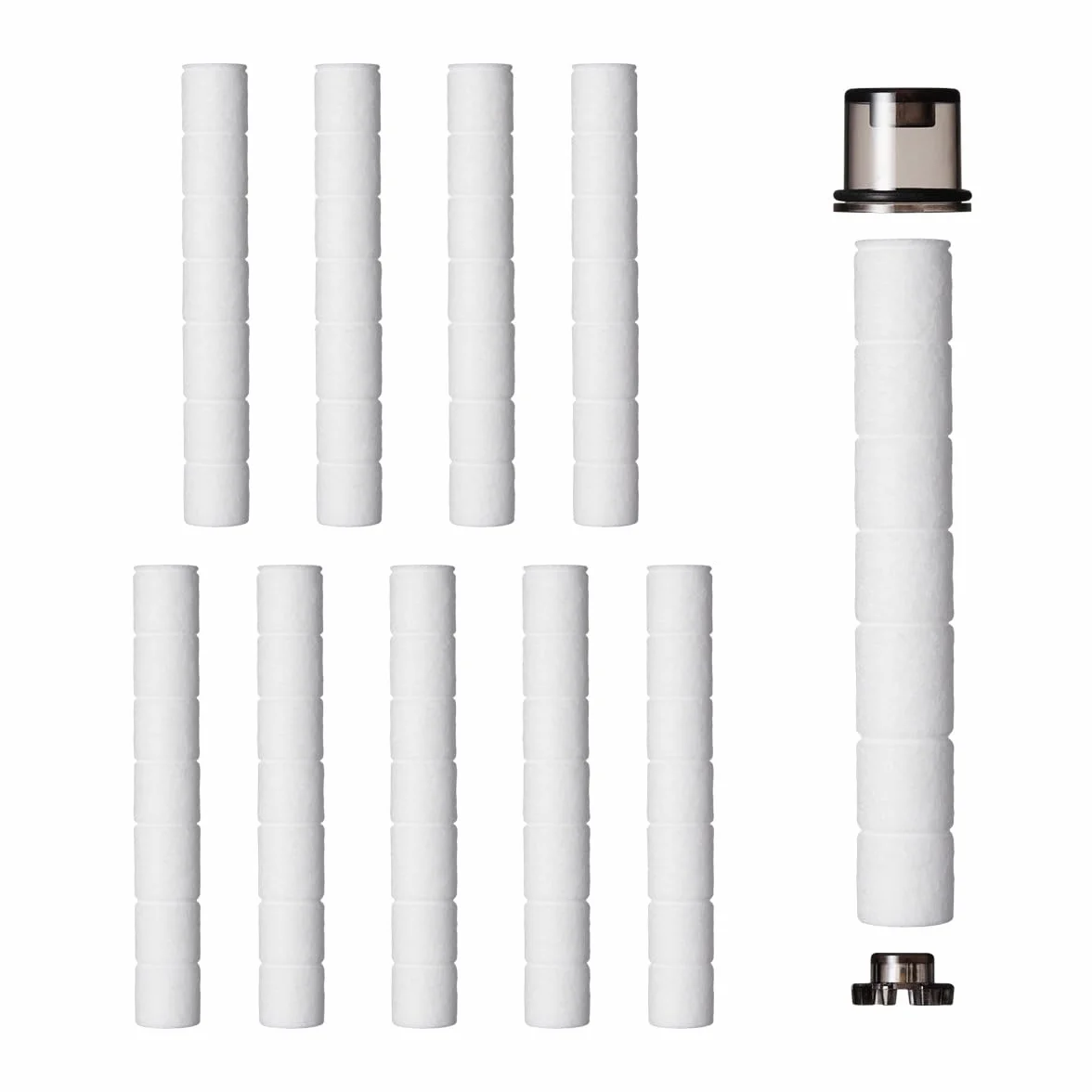 BODYLUV Pure Filter - Cartuccia di ricambio per soffione doccia (10 EA, 10 pezzi)