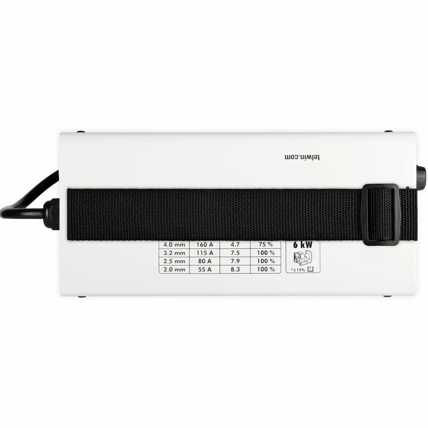 Telwin T-ARC 160 Saldatrice ad Elettrodo con Maschera di Saldatura e Accessori MMA, 20-160a
