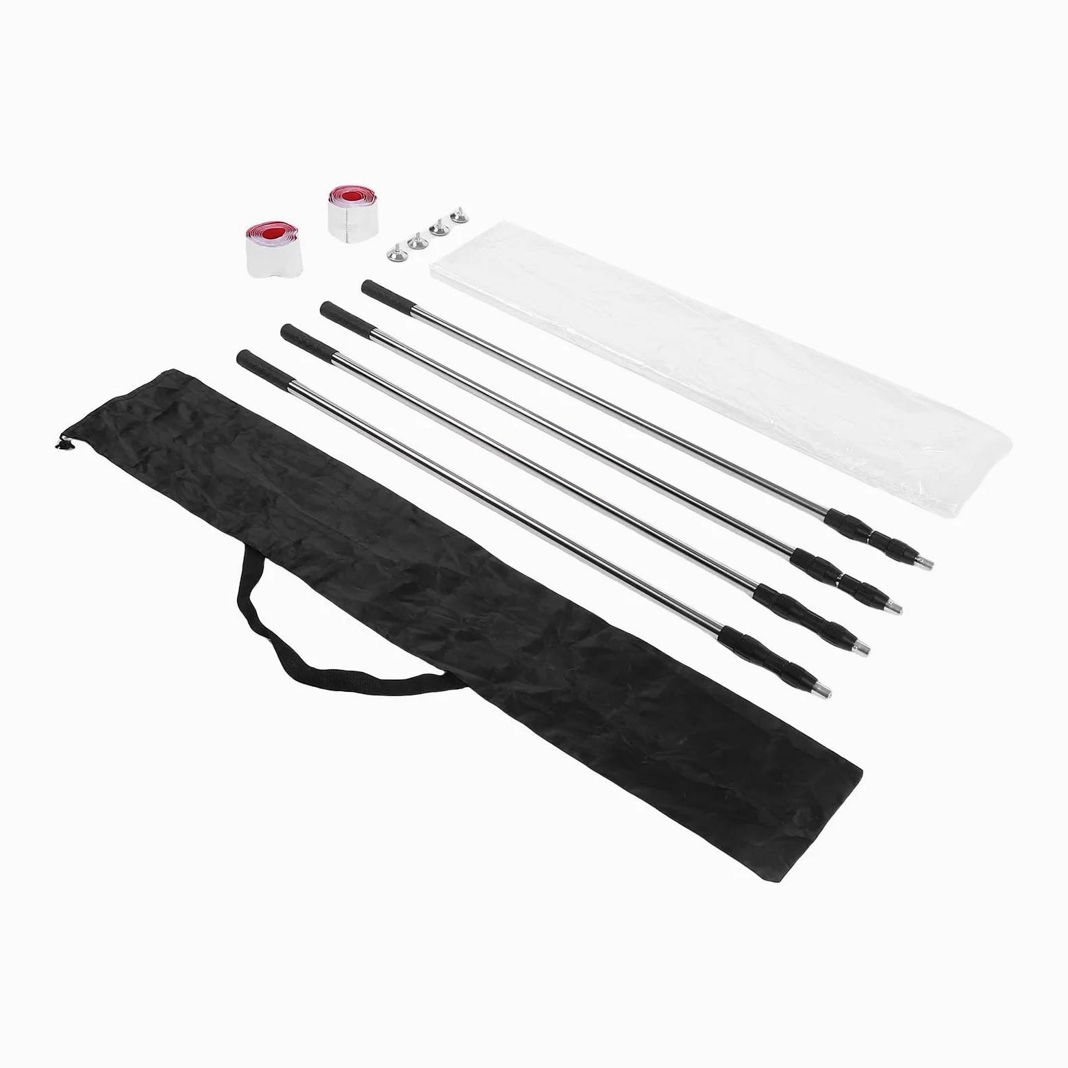 Generic Asta Estensibile Portatile con Copertura Antipolvere per Cabina di Verniciatura per il Controllo Completo della Polvere Durante i Progetti di Ristrutturazione