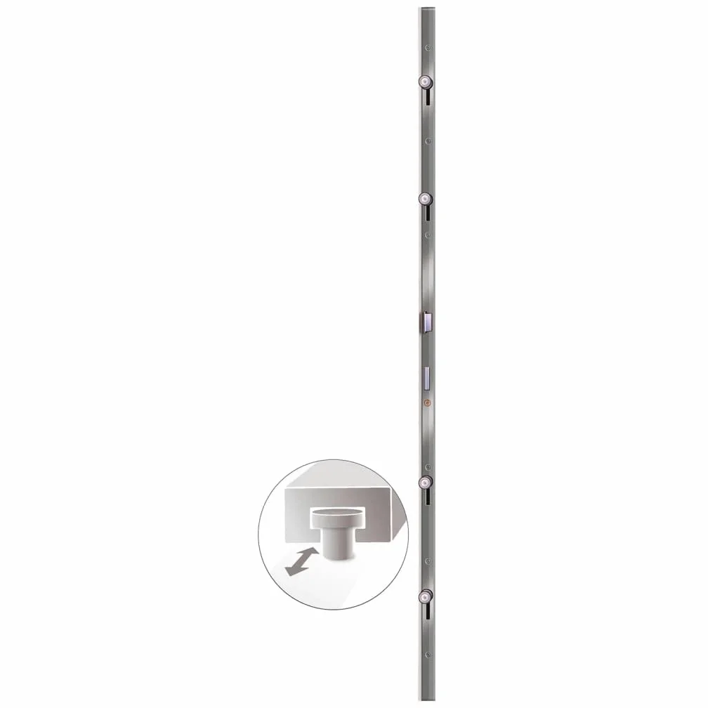 VidaXL Bianca 108x208 cm Porta Ingresso in PVC