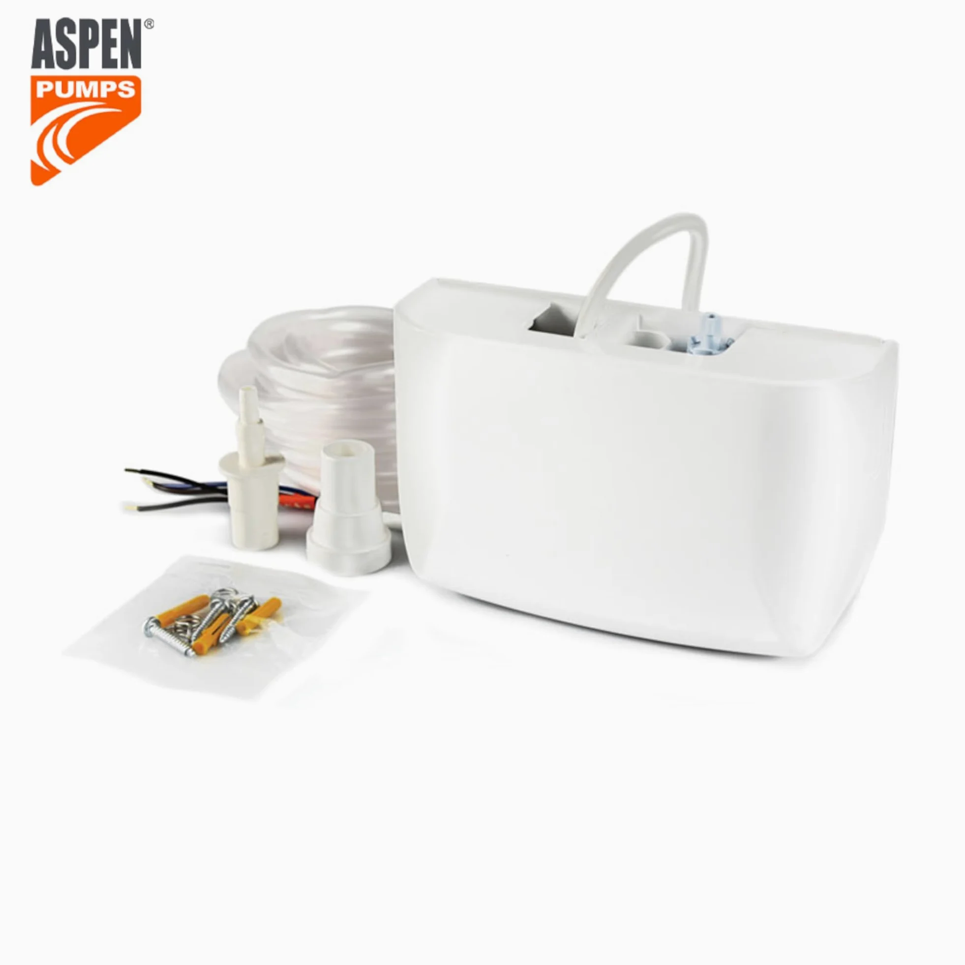 Aspen Pumps Kitchen Boiler Pump FP2943 - Pompa Scarico Condensa per Caldaie a Condensazione e Forni a Gas, 12 L/h, Altezza Max 10 Metri, Silenziosa 21 dB(A)