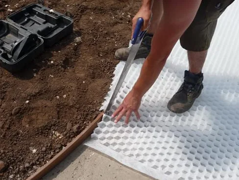 Stabilizzatore di ghiaia (Pallet 35 pz. (31,5 m2), Grigio)