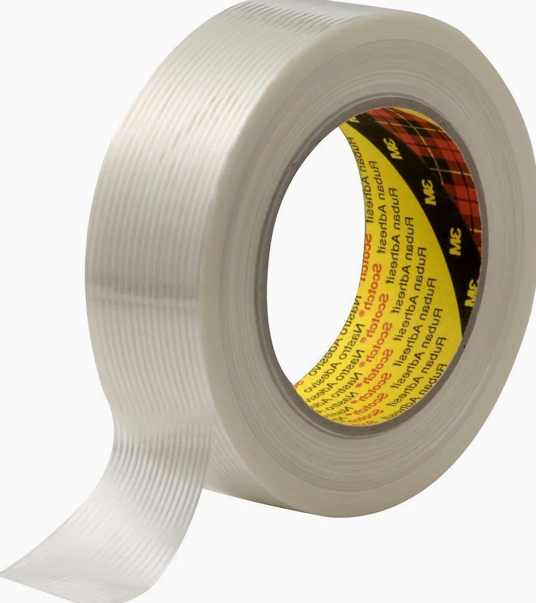 3M Tartan 8956 - Nastro adesivo a filamento universale, 25 mm x 50 m, confezione da 36 pezzi