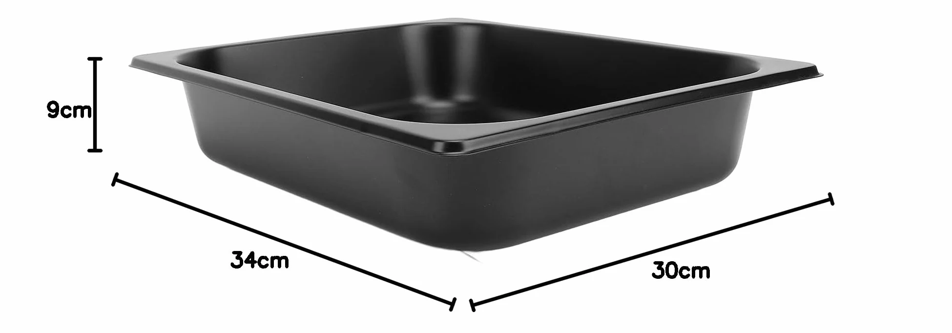 325 x 265 x 65 mm lavello per 304 in acciaio inossibile drenaggio efficiente cucina quadrata lavandino bagno con uscita 40 mm per barca per per roulotte (Spruzzando nero di plastica)