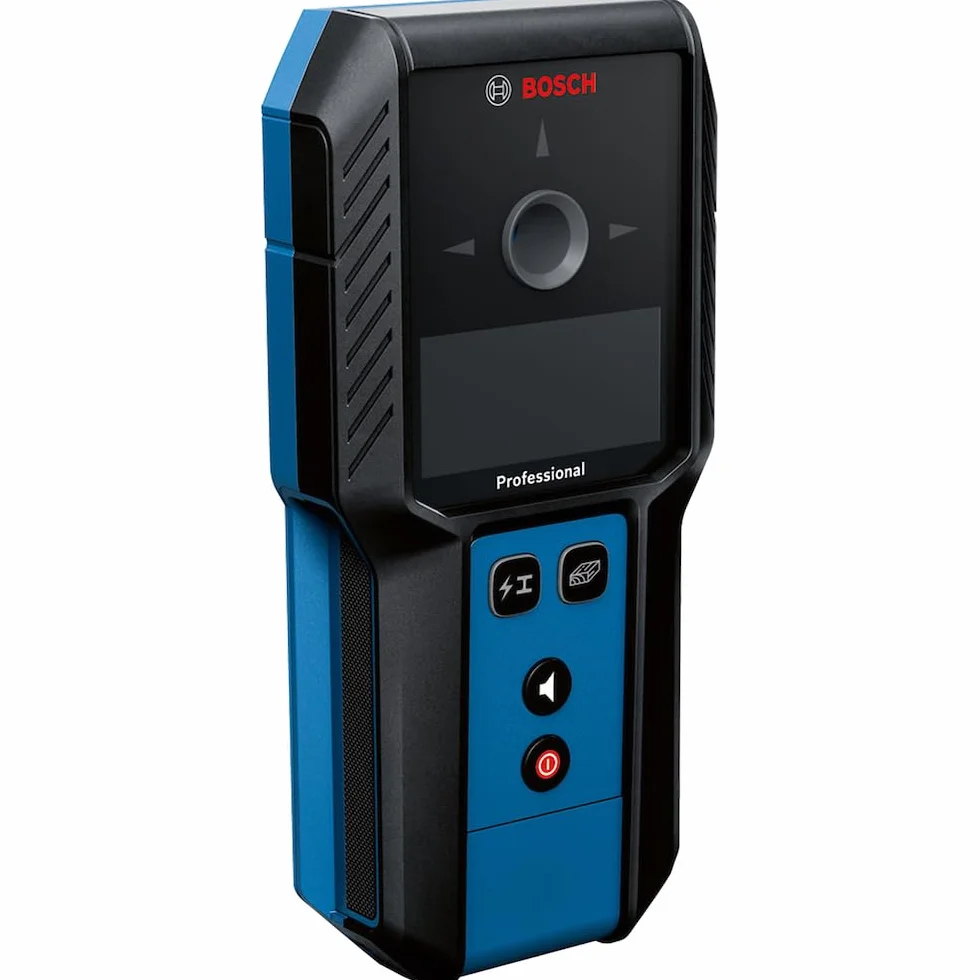Bosch Professional Wallscanner GMS 100-23 (profondità di rilevazione max. metalli non magnetici/metallo magnetico/cavi sotto tensione: 100/80/ 50 mm, 2 batterie AA, custodia)