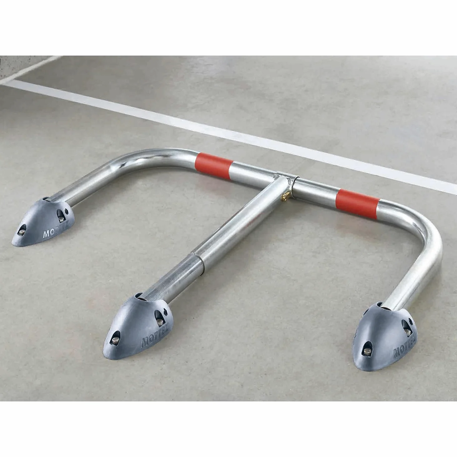 Mottez B302C - Barriera di parcheggio, design reclinabile