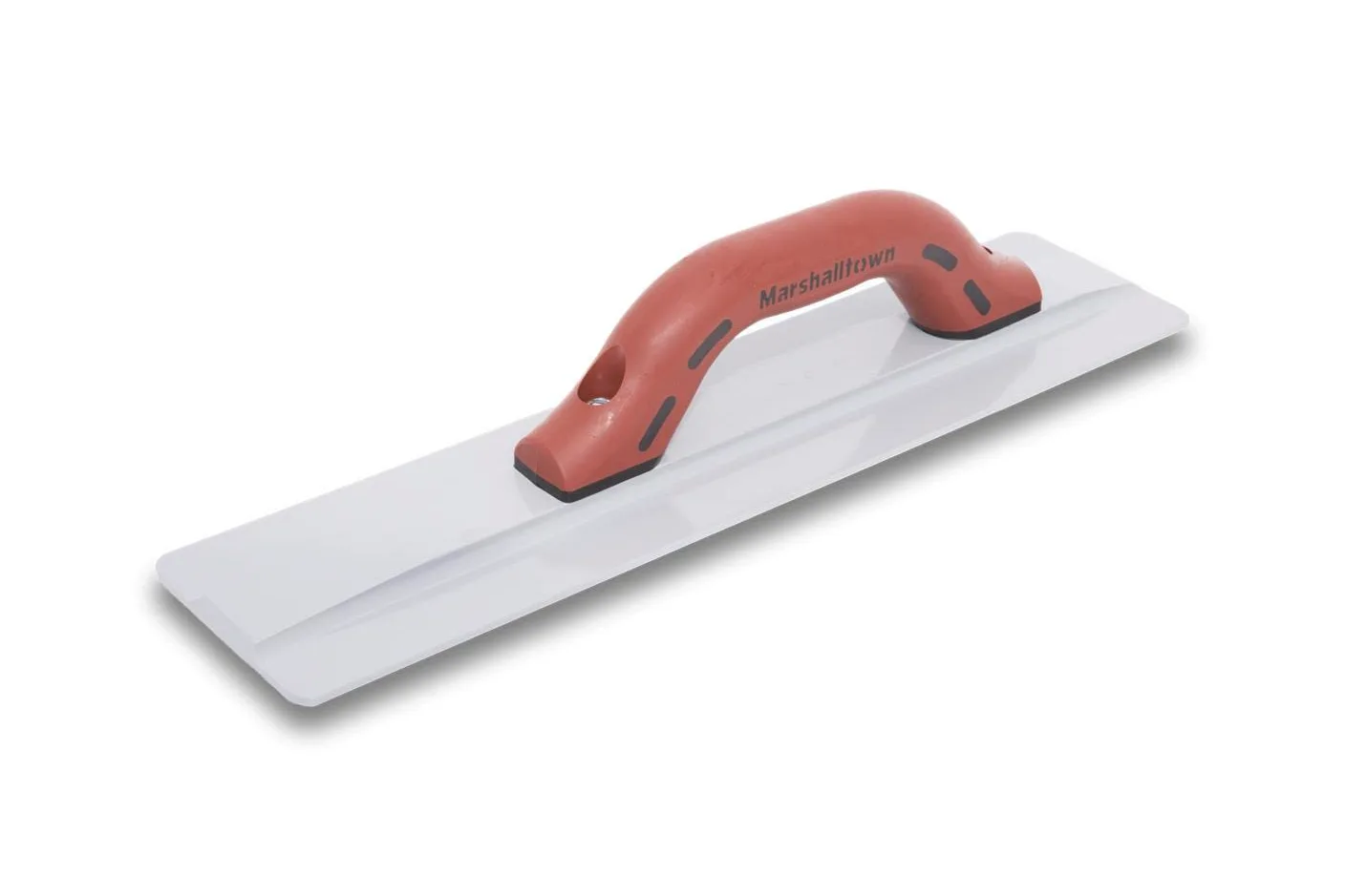 Raddrizzatrice a mano Marshalltown "The Hog" Straightener con impugnatura DuraSoft, in magnesio, per pavimento e calcestruzzo, dimensioni: 356x95 mm