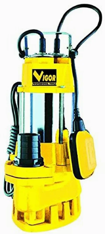 Vigor VE1500 SUB Elettropompa in Inox/Ghisa per Acque Luride, 2 Pollici F