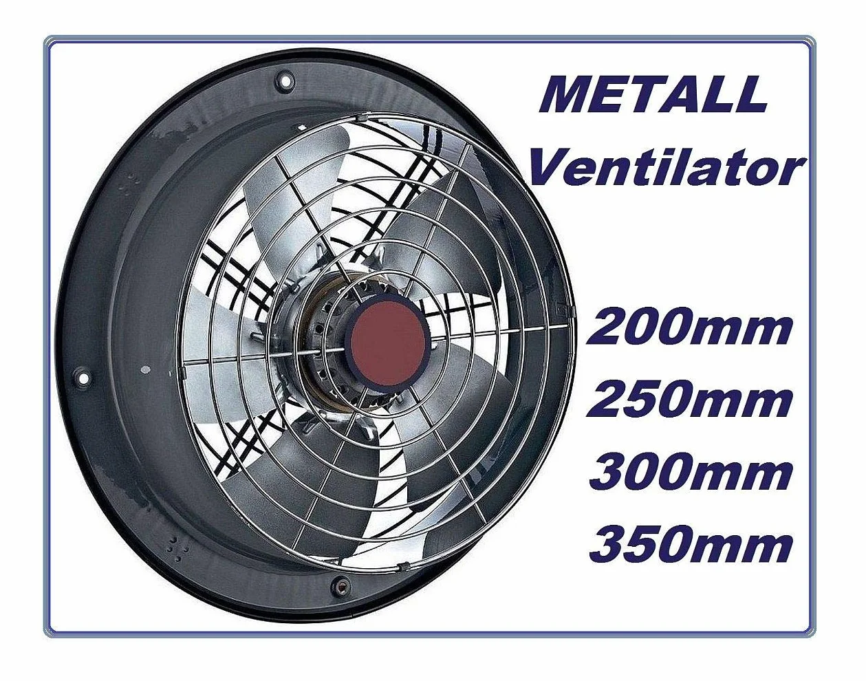 300mm Industriale Ventilatore assiale finestra parete ventilatori elicoidale elicoidale ventilazione assiale estrattore
