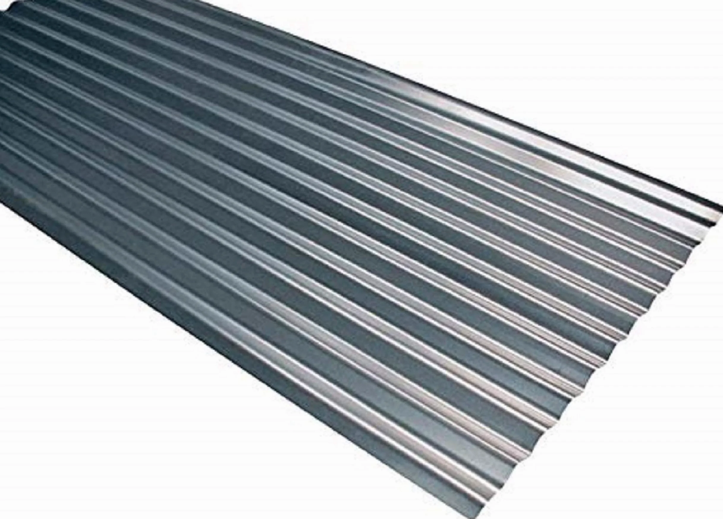 PZ 10 LAMIERA ZINCATA ONDULATA A FOGLIO 200x90 CM - SPESS. 0,25 mm COPERTURA