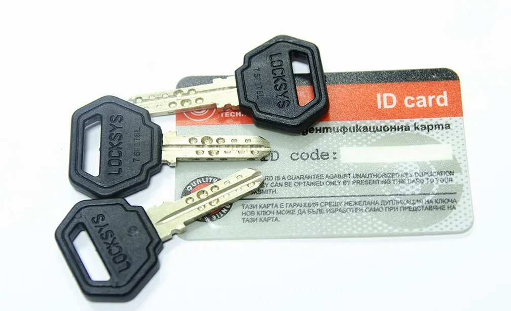 Ckey Serratura blindata orizzontale a cilindro per porta, mod. 750, biancoCkey Serratura blindata orizzontale a cilindro per porta, mod. 750