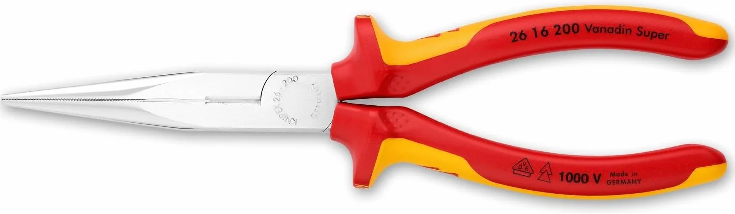 KNIPEX Assortimento sicurezza 1 x 03 06 180, 1 x 26 16 200, 1 x 70 06 160, 00 20 12