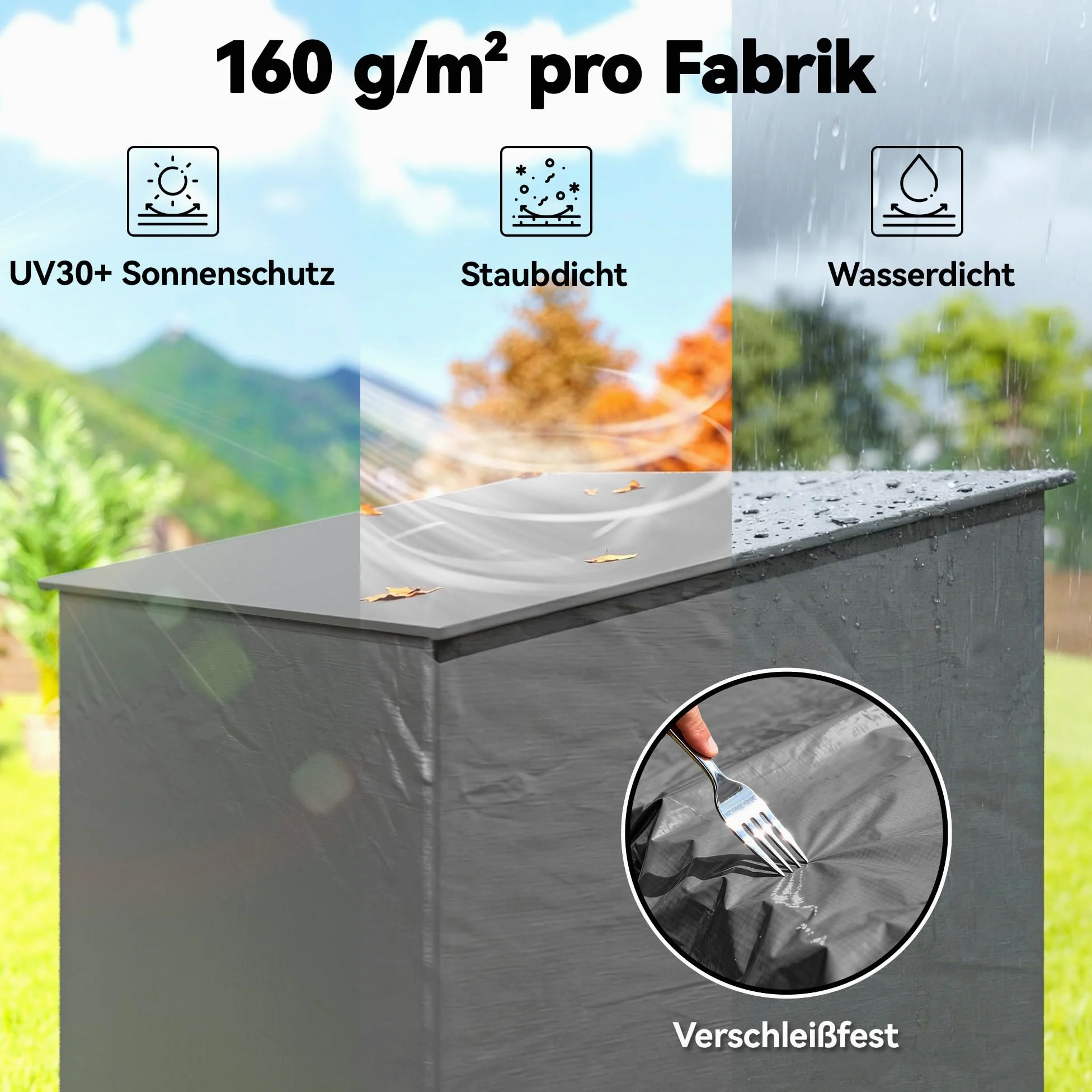 Outsunny Tenda da Garage Impermeabile 1,9x1,2 m con Tetto a Falda Unica, Porta con Cerniera Avvolgibile, Finestra con Telaio Metallico Rinforzato, Resistente ai Raggi UV