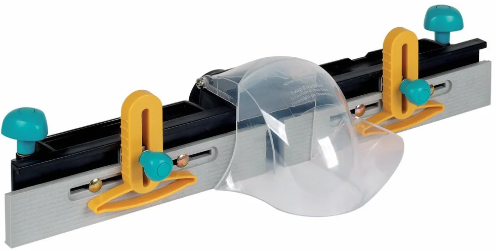 wolfcraft Guida parallela per fresatura per banchi macchine MASTER cut I 6901000 I Accessori MASTER cut per fresatrici verticali