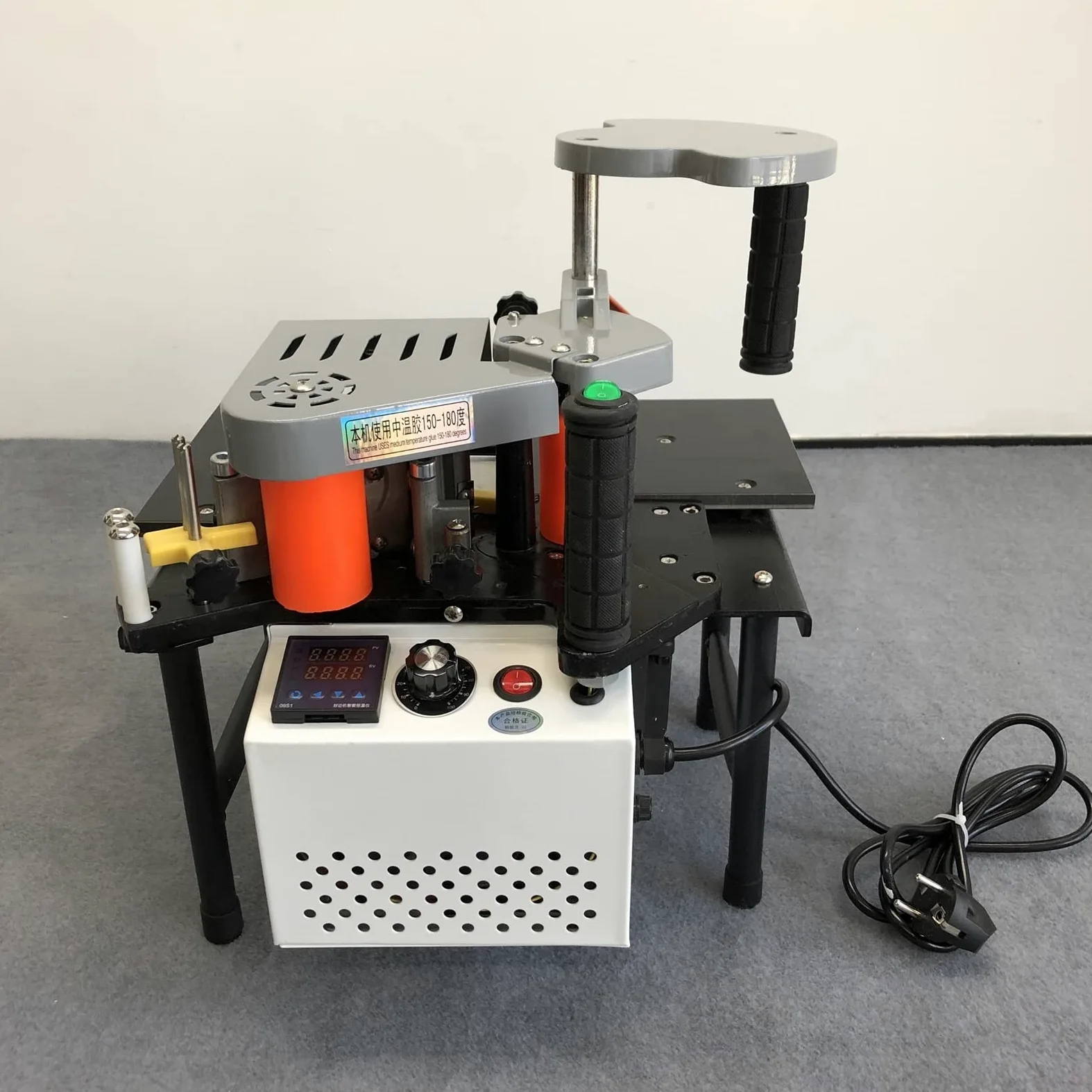 Bordatrice Manuale Doppia incollatura Laterale Bordatrice Portatile Bordatrice for la Lavorazione del Legno 1200W
