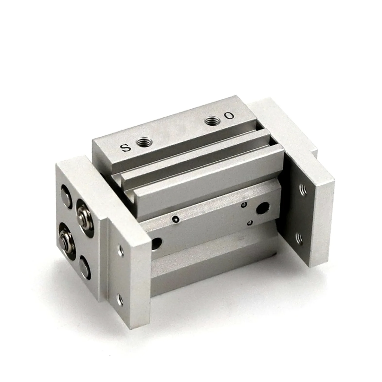 Pinza pneumatica a doppio effetto con cilindro pneumatico L2 10D/16D/20D/25D/10D1/16D1/20D1/25D1 Pinza pneumatica Risposta rapida, per la produzione(MHL2-40D)