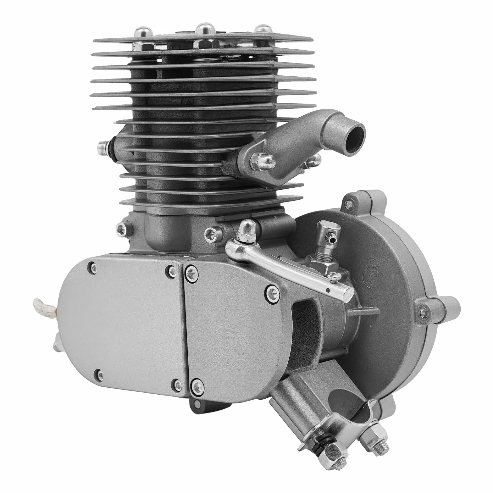 Kit motore per bicicletta 100cc 2 tempi, kit di conversione motore a benzina con accensione CDI, monocilindrico raffreddato ad aria, per telaio V da 26/28 pollici, motorizzazione fai-da-te per