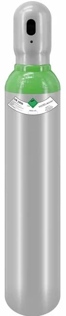 Bombola gas argon CO2 piena 8L 1,5m3 con regolatore Exakt Vogelmann, Bombola del gas per saldatura, Regolatore di saldatura a gas