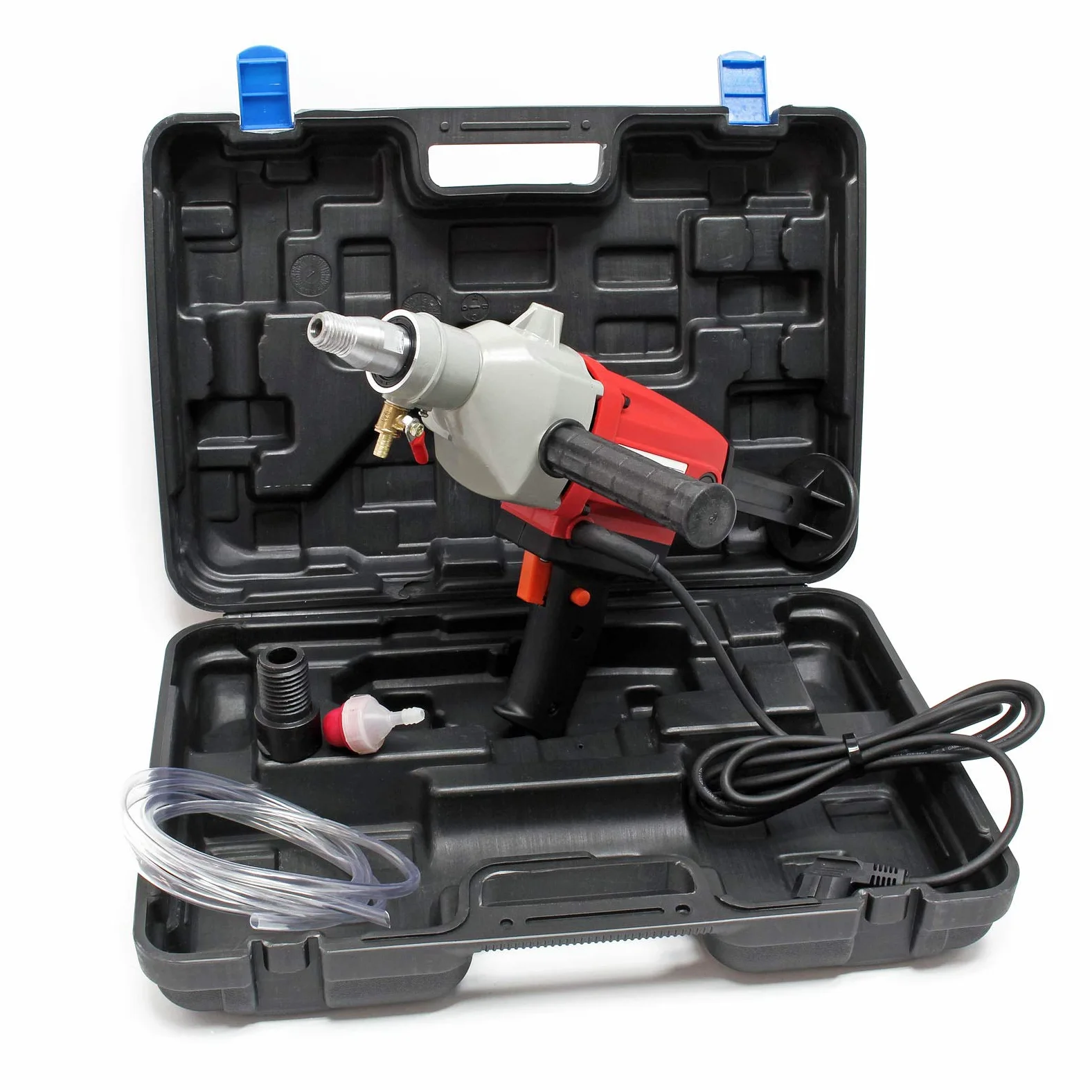 Wiltec Carotatrice fino a 110 mm Carotatrice ad acqua 2080 W 1700 giri/min con valigetta di trasporto e accessori