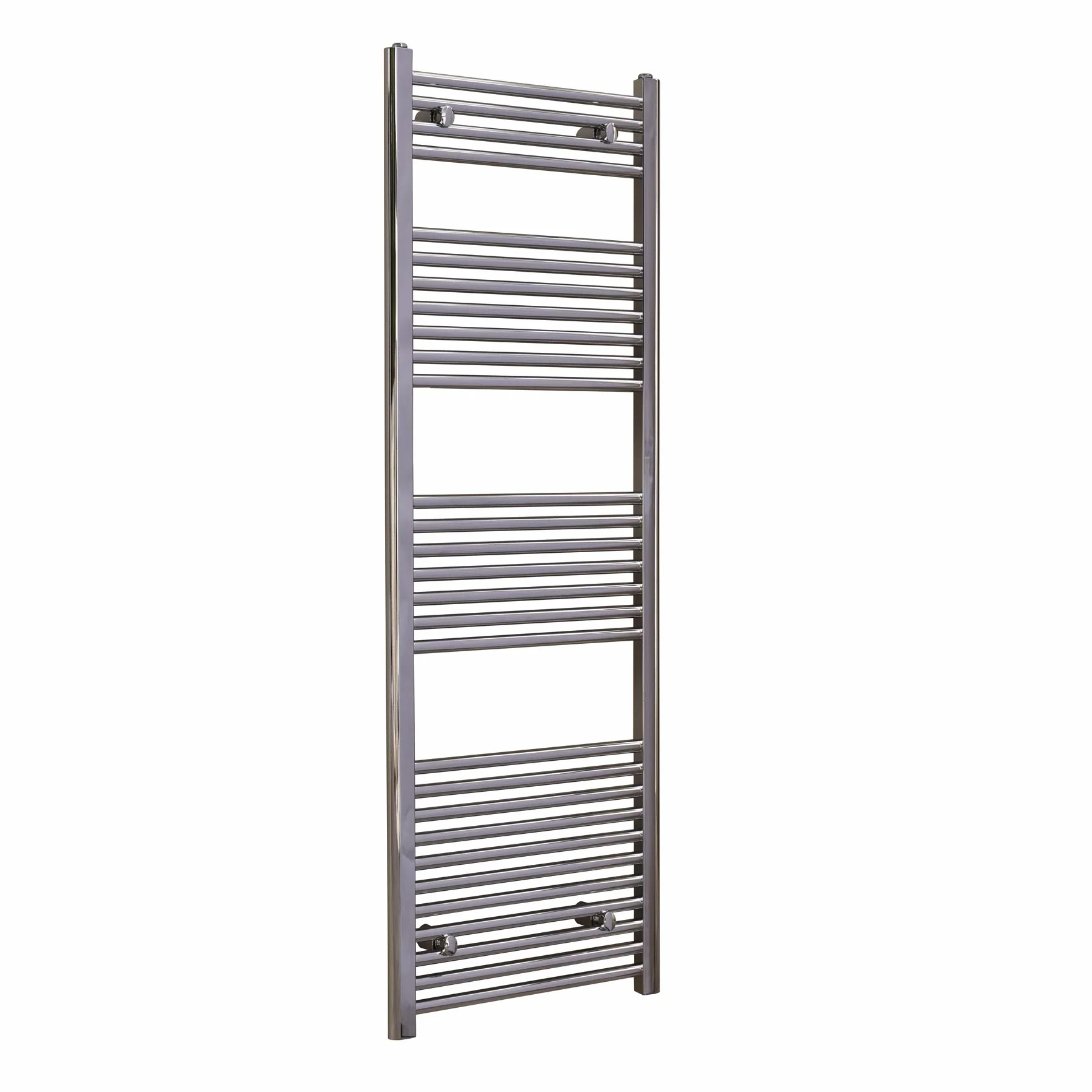 Yellowshop, Termoarredo Scaldasalviette Dritto, Bianco e Cromato, Modello Fast, 60x115 cm (Interasse 55)