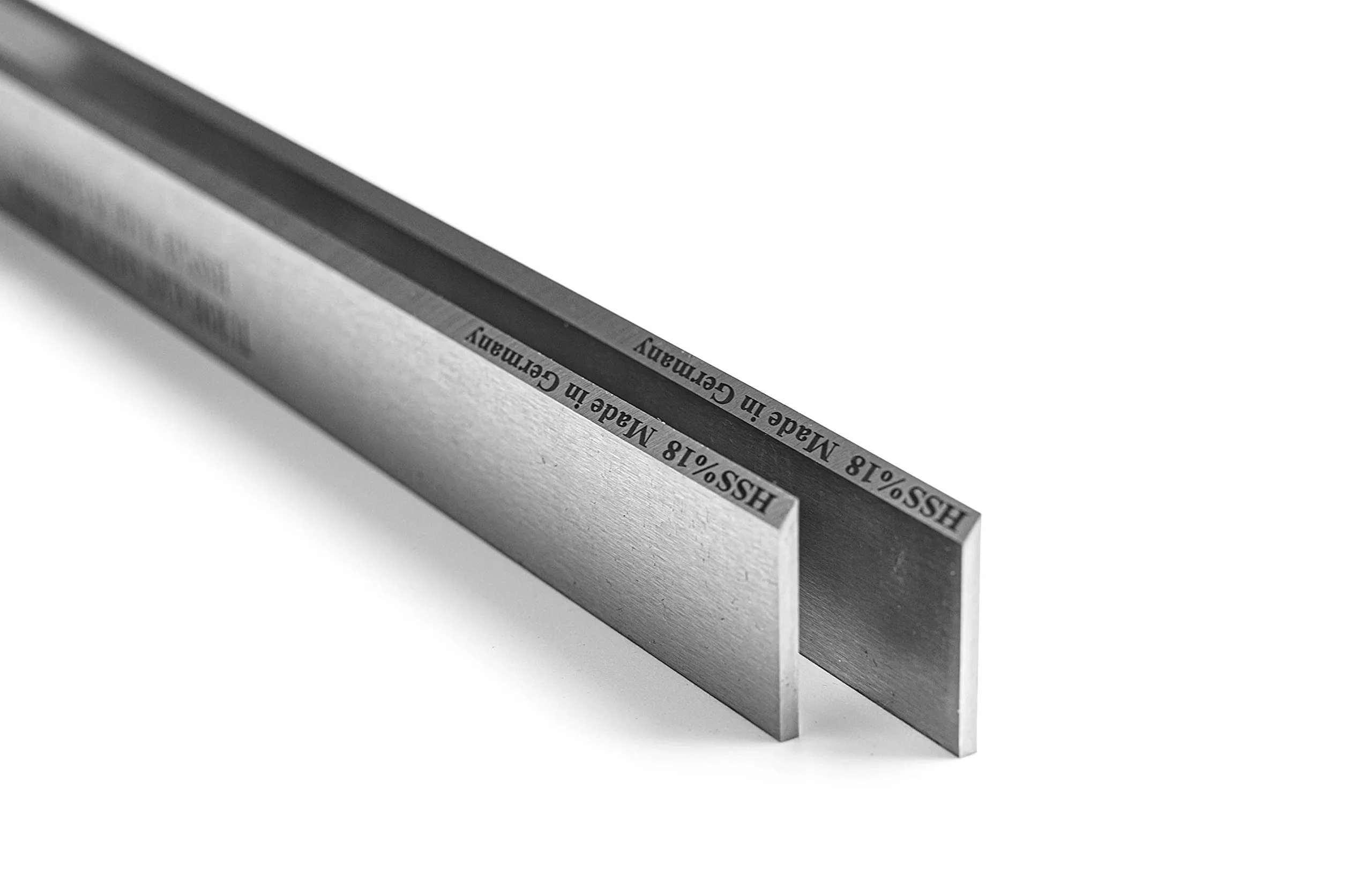 2 lame per pialla 500 x 30 x 3 HSS in tungsteno