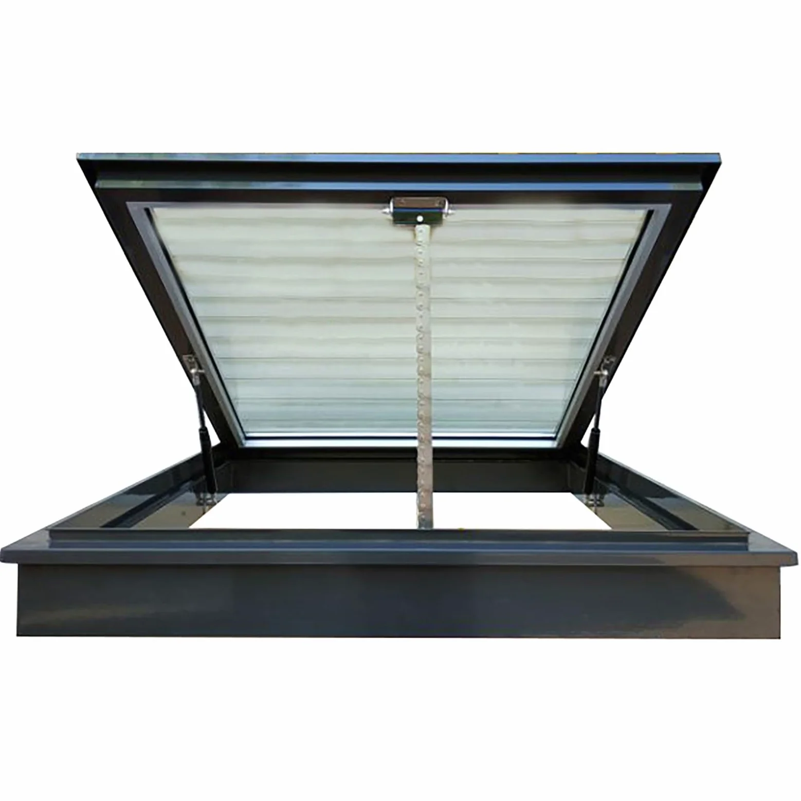 Lucernari Elettrici Intelligenti per Tetti, Finestra per Tetti con Telecomando E Sensore Pioggia, Finestra per Tetti con Doppio Vetro Temperato per Soffitta/Veranda(LxW 60x50cm/23.6x19.7in)