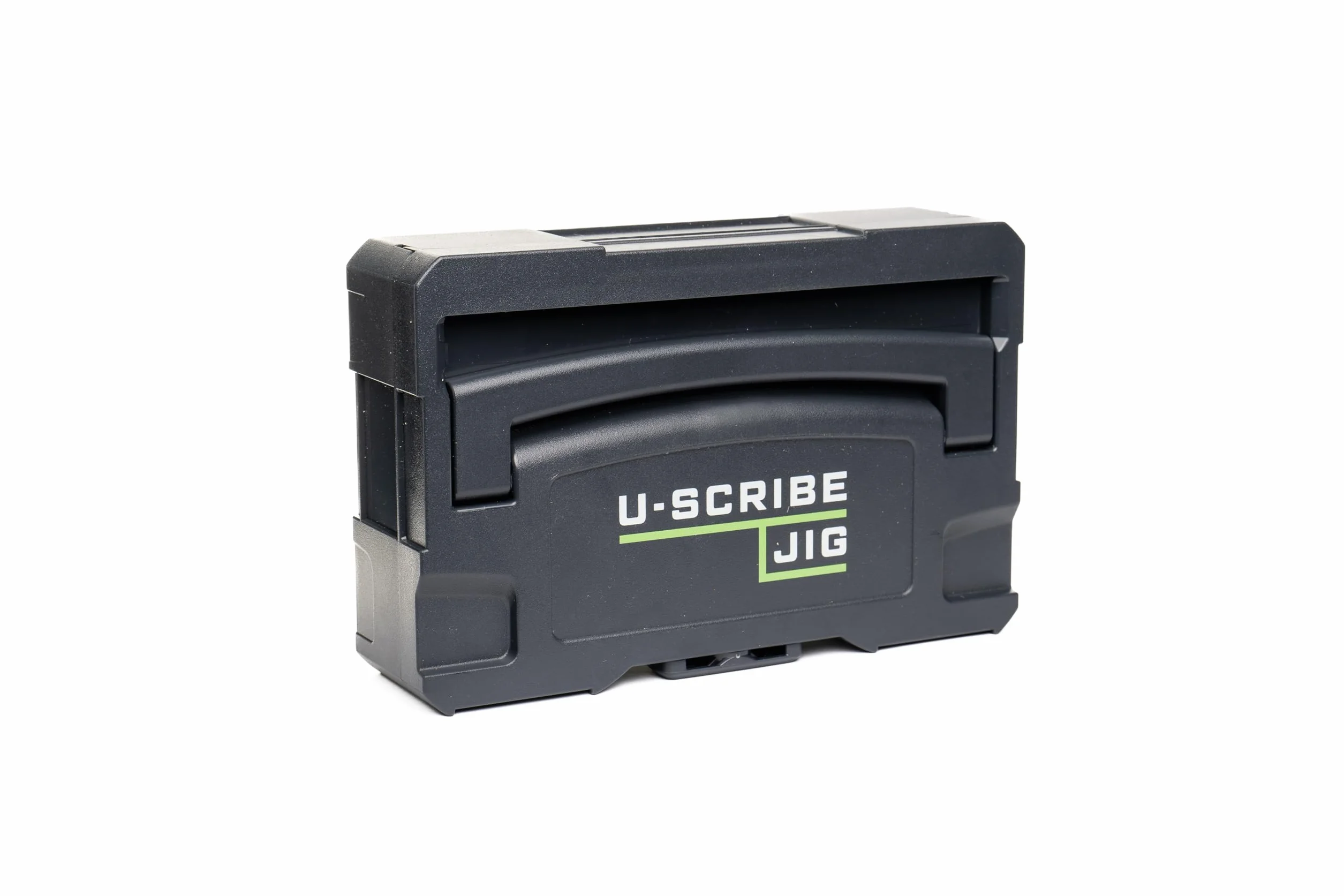 U-Scribe Jig Systainer Edition - Set di maschere per la lavorazione del legno e falegnameria con cassetta degli attrezzi e accessori - Segna le linee perfette più facilmente